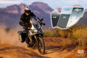 Cască Moto Integrală SHOEI HORNET ADV SOVEREIGN TC-10 · Alb / Albastru / Roșu 