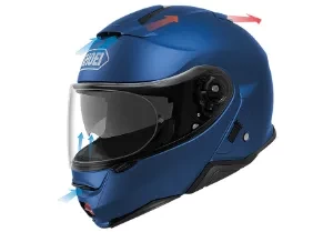 Cască Moto Flip-Up SHOEI NEOTEC-II JAUNT TC-5 · Negru / Gri 
