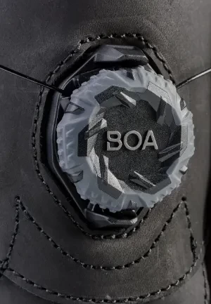 Ghete Moto de Vară din Piele Naturală REVIT JETSPEED PRO · Negru / Roșu / Alb