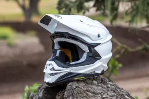 Cască Offroad SHOEI VFX-WR 06 Jammer TC-1 · Negru / Roșu / Alb 