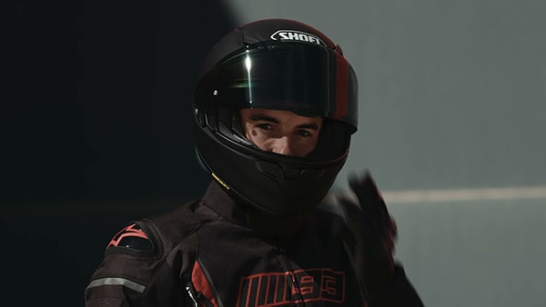 Video Cască Moto Integrală SHOEI NXR2  · Negru 