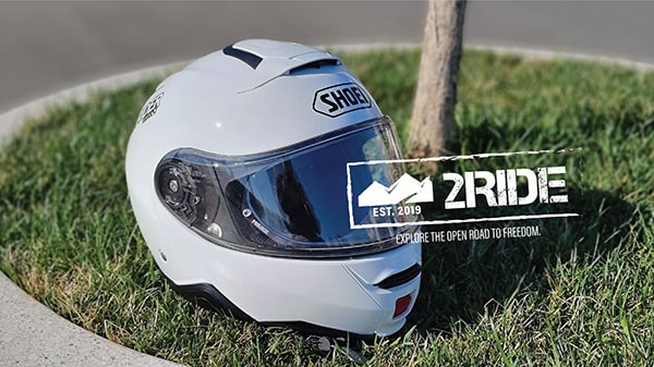 Video Cască Moto Flip-Up SHOEI NEOTEC-II JAUNT TC-5 · Negru / Gri 